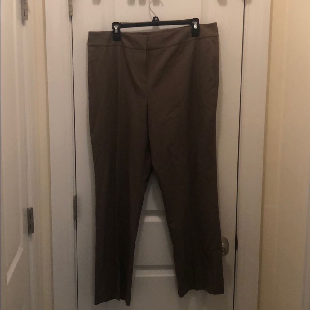 Women’s brown suit